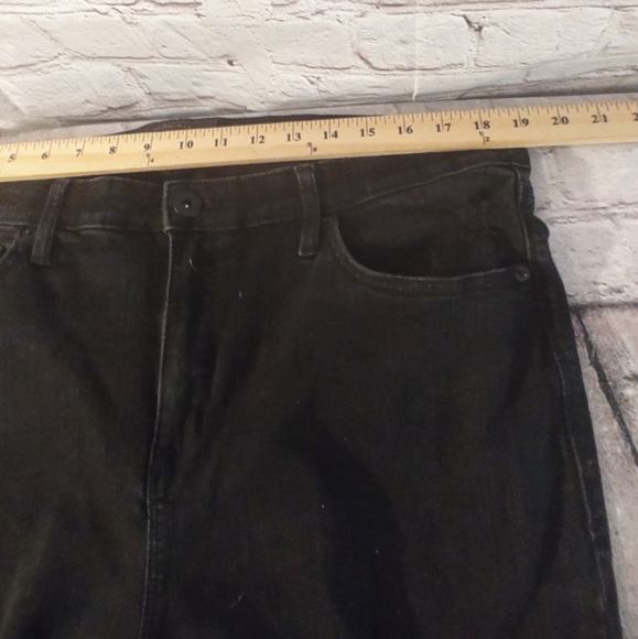 Torrid Bombshell Skinny Destroyed Black Jeans 20R - Picture 9 of 16